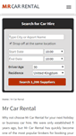 Mobile Screenshot of mrcarrental.com